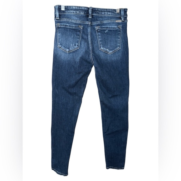 KanCan Signature Low Rise Ankle Skinny Cuffed Jeans women’s sz 28 Erin VBK1647A - Picture 7 of 12